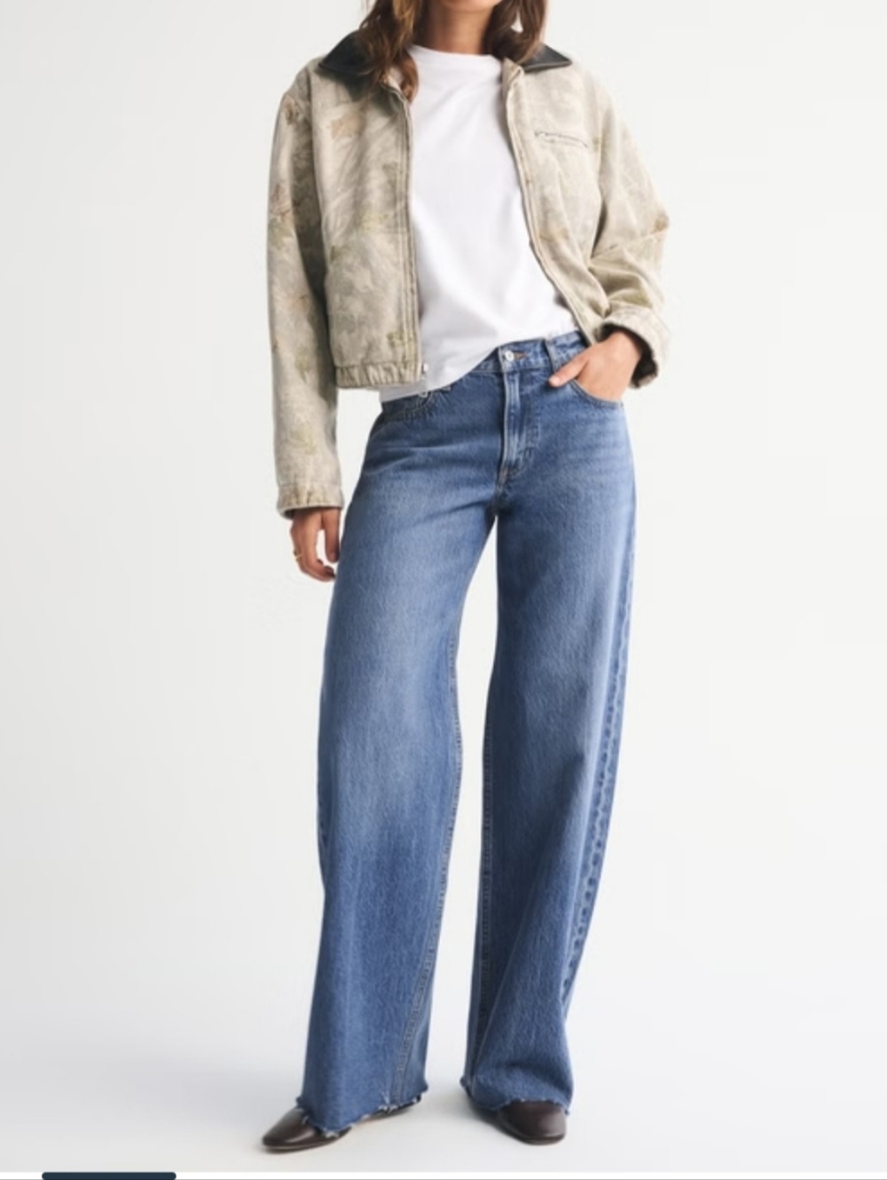 Abercrombie & Fitch  Low Rise Ultra Loose Jean